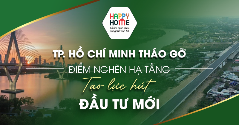 Tp. Hồ Chí Minh Tháo Gỡ Điểm Nghẽn Hạ Tầng, Tạo Lực Hút Đầu Tư Mới