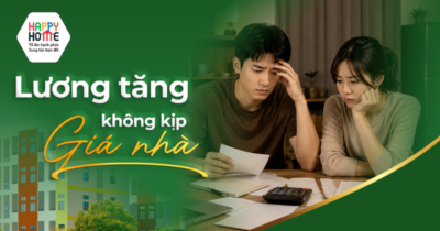 Lương tăng không kịp giá nhà