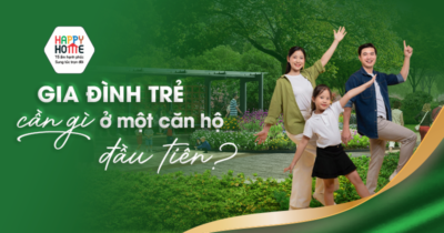 Gia đình trẻ cần gì ở một căn hộ đầu tiên?